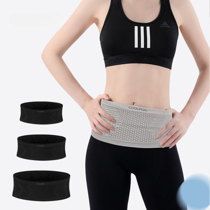 กระเป๋าคาดเอวสำหรับวิ่ง ทำจากผ้าตาข่ายระบายอากาศ ความจุขนาดใหญ่ สวมใส่สบาย