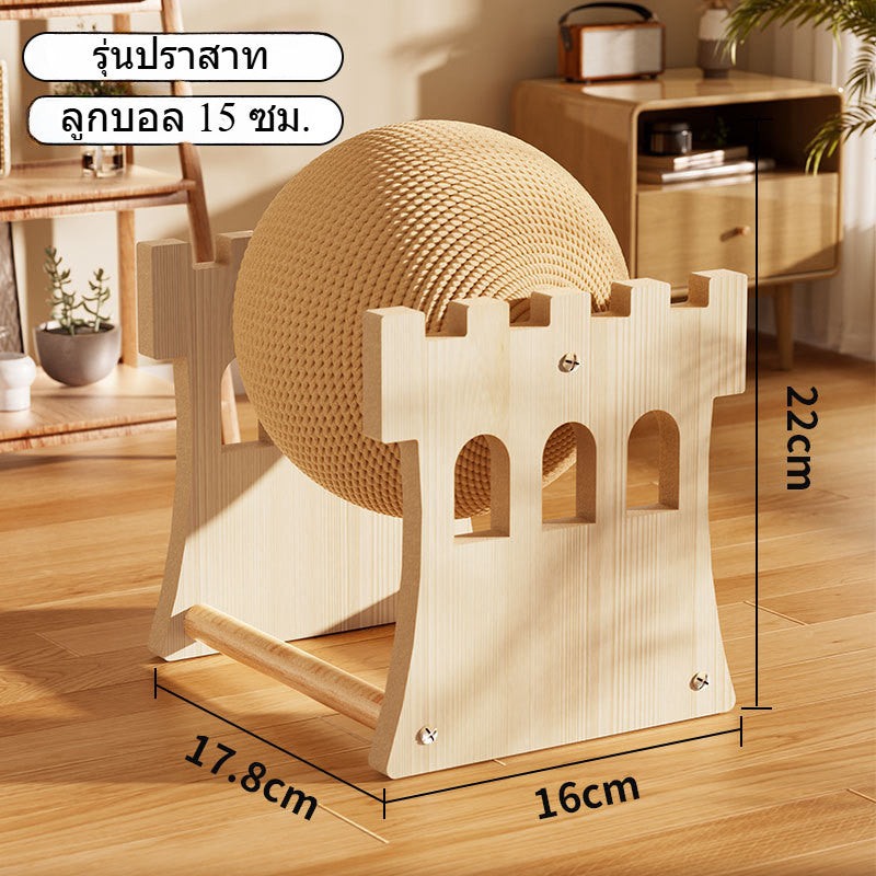 Cat scratching toys, scratching balls, cat scratching posts, sisal, stable base, durable, suitable for cats of all ages
