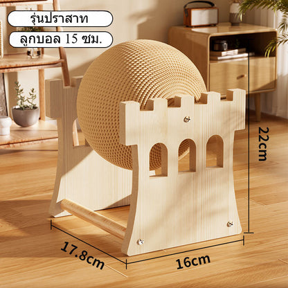 Cat scratching toys, scratching balls, cat scratching posts, sisal, stable base, durable, suitable for cats of all ages
