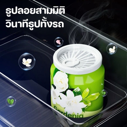 น้ำหอมปรับอากาศในรถยนต์แบบแท่ง 210 กรัม กลิ่นหอมติดทนนาน ผลิตจากวัตถุดิบธรรมชาติ 100%