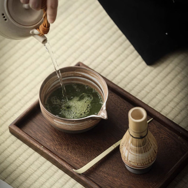 ชุดชงชาญี่ปุ่น (2/5 ชิ้น), ชุดถ้วยมัทฉะ, ถ้วยมัทฉะ, อุปกรณ์สำหรับพิธีชงชา