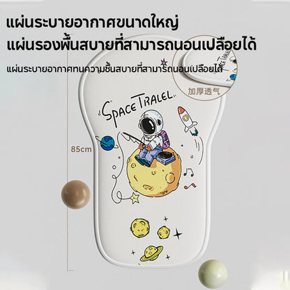 เพลยิมเด็ก4in1 เพลยิมโมบาย ลายการ์ตูนน่ารัก มีไฟ มีเสียงเพลง ที่นอนเด็กปรับเป็นรถหัดเดินได้