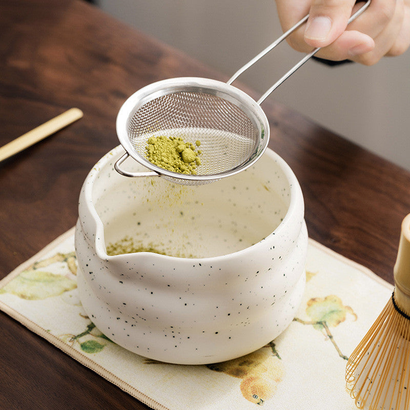 ชุดชามมัทฉะ 4-7 ชิ้น ถ้วยชงมัทฉะ แปรงชงชา ที่ใส่มัทฉะ ที่ใส่มัทฉะชุดชงชาญี่ปุ่น