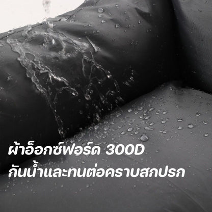 ที่นอนสัตว์เลี้ยง ทำจากผ้าอ็อกซ์ฟอร์ด กันน้ำและกันเชื้อรา นุ่มสบาย พร้อมที่ป้องกันคอ