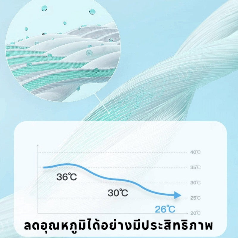 ผ้าปูที่นอนและปลอกหมอนคุณภาพสูง เนื้อผ้าเย็นสบายและระบายอากาศได้ดี