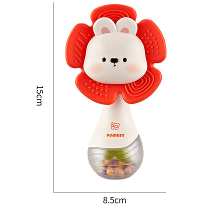 ของเล่นเขย่าสำหรับเด็กทารก, ของเล่นกัดฟัน 2in1 (มีเสียงกระดิ่ง), ของเล่นกัดฟันแบบถอดประกอบได้