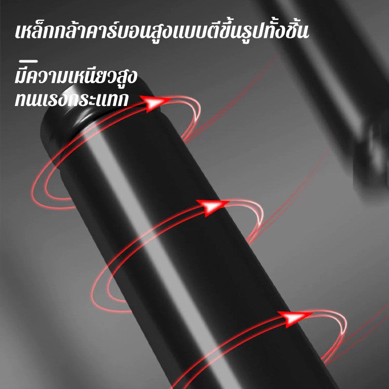 ลูกบล็อกยาว ลูกบล็อก ปากหกเหลี่ยม ชุดบล็อก ชุดประแจไฟฟ้า ลูกบล็อกดำ สำหรับบล็อกลม 8mm/10mm เครื่องมือช่าง