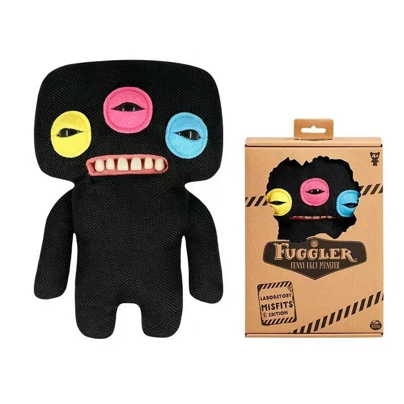 ตุ๊กตาผ้า Fuggler ขนาด 23 ซม. ฟันน่ารัก สัตว์ประหลาดหน้าตาตลก ตุ๊กตาตดได้ ของเล่นสำหรับเด็ก