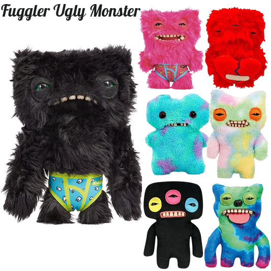 ตุ๊กตาผ้า Fuggler ขนาด 23 ซม. ฟันน่ารัก สัตว์ประหลาดหน้าตาตลก ตุ๊กตาตดได้ ของเล่นสำหรับเด็ก