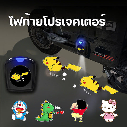 ไฟเลี้ยวแบบสั่งทำพิเศษสำหรับรถจักรยานยนต์ มาพร้อมหลอดไฟ LED ความละเอียดสูง