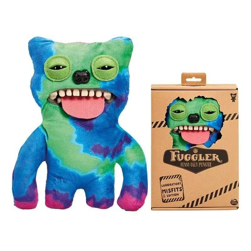 ตุ๊กตาผ้า Fuggler ขนาด 23 ซม. ฟันน่ารัก สัตว์ประหลาดหน้าตาตลก ตุ๊กตาตดได้ ของเล่นสำหรับเด็ก