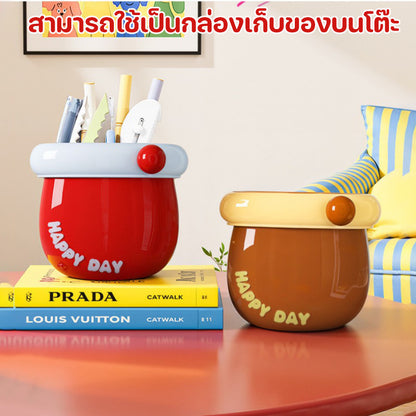 Magnetic Storage Box 9.6*6.3*11cm ABS material Wall-mounted storage box Dopamine color Easy to install
