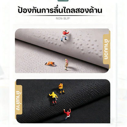 เสื่อปูพื้นรูปตัวL เสื่อรองพื้นแบบตัวL พรมปูพื้นสำหรับห้องครัว วัสดุดินสาหร่ายซิลิกา กันลื่นและทนต่อคราบ