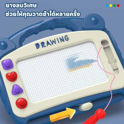กระดานวาดภาพสำหรับเด็ก กระดานวาดภาพแม่เหล็ก กระดานเขียนลบได้ กระดานกราฟฟิตี้ ของเล่นเด็ก
