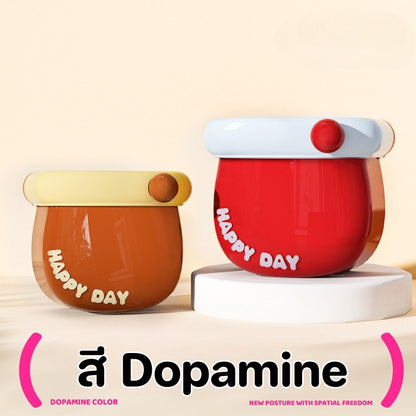 Magnetic Storage Box 9.6*6.3*11cm ABS material Wall-mounted storage box Dopamine color Easy to install