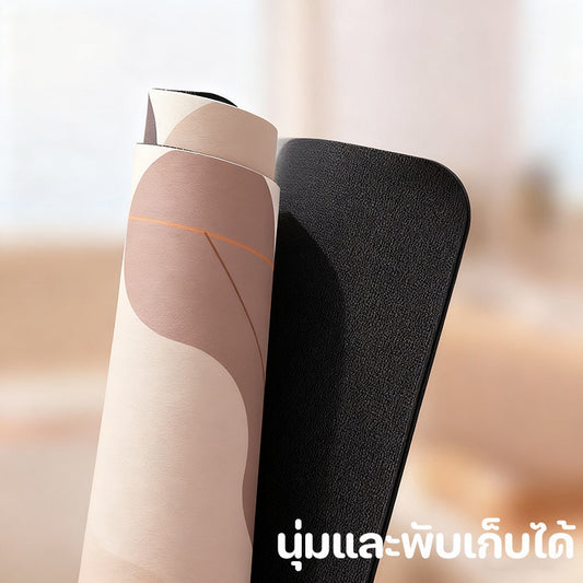 L-shaped floor mat, L-shaped mat, kitchen floor mat. Silica diatomaceous earth material. Non-slip and stain-resistant.