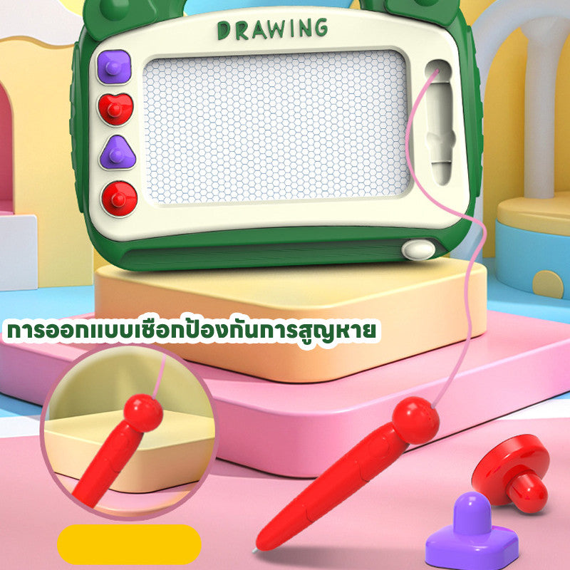 กระดานวาดภาพสำหรับเด็ก กระดานวาดภาพแม่เหล็ก กระดานเขียนลบได้ กระดานกราฟฟิตี้ ของเล่นเด็ก