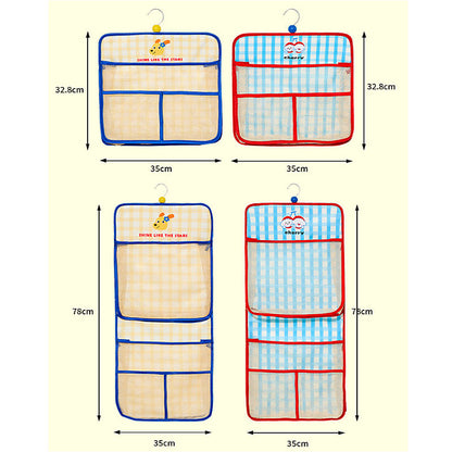 ถุงเก็บของแบบแขวน หลายฟังก์ชัน อุปกรณ์เก็บของแขวนหลายชั้น สำหรับใช้ในบ้าน หอพัก