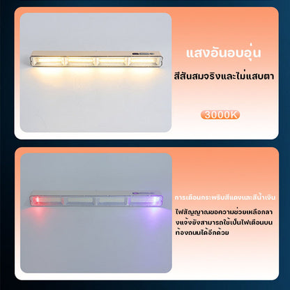 ไฟฉุกเฉินพกพา (22/32/42CM) ไฟฉุกเฉิน hแบตเตอรี่เยอะ ใช้งานได้ยาวนาน ไฟตั้งแคมป์ สำหรับเดินป่า ชาร์จไฟบ้าน ระดับกันน้ำ