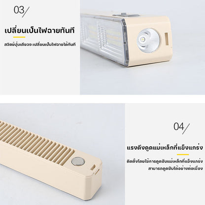 ไฟฉุกเฉินพกพา (22/32/42CM) ไฟฉุกเฉิน hแบตเตอรี่เยอะ ใช้งานได้ยาวนาน ไฟตั้งแคมป์ สำหรับเดินป่า ชาร์จไฟบ้าน ระดับกันน้ำ