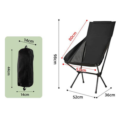 NEW Picnic Chair, Camping Chair for Kids, Supports up to 350KG, Outdoor Picnic, Portable Camping Chair, 130CM Tall