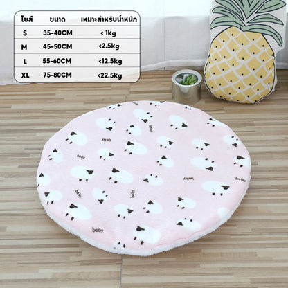 宠物窝垫，猫咪毛毯，柔软猫床，宠物垫，柔软珊瑚绒，加厚多尺寸