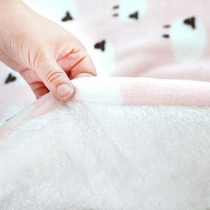 宠物窝垫，猫咪毛毯，柔软猫床，宠物垫，柔软珊瑚绒，加厚多尺寸