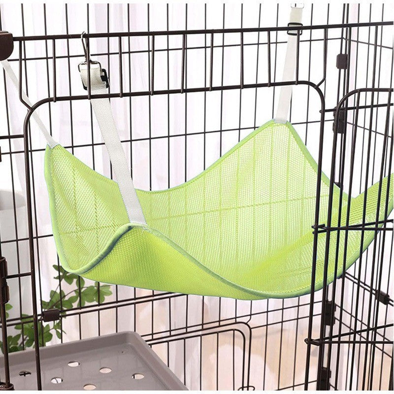Pet hammock, pet blanket, breathable mesh fabric, sleeping bed, cat hammock bed, adjustable, cat play swing, cat hanging cage
