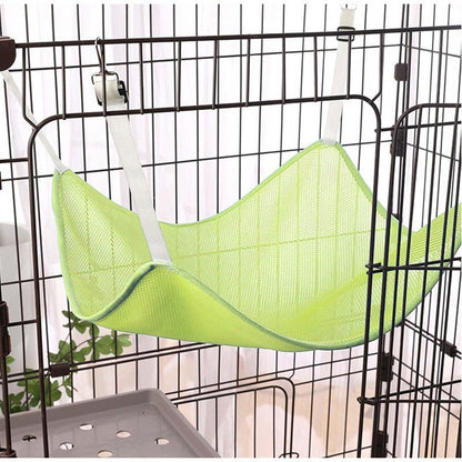 Pet hammock, pet blanket, breathable mesh fabric, sleeping bed, cat hammock bed, adjustable, cat play swing, cat hanging cage