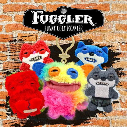 ตุ๊กตาผ้า Fuggler ขนาด 23 ซม. ฟันน่ารัก สัตว์ประหลาดหน้าตาตลก ตุ๊กตาตดได้ ของเล่นสำหรับเด็ก