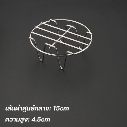 ตะแกรงนึ่งสแตนเลสหนา เหมาะสำหรับนึ่งซาลาเปาและรักษาความร้อนของอาหาร