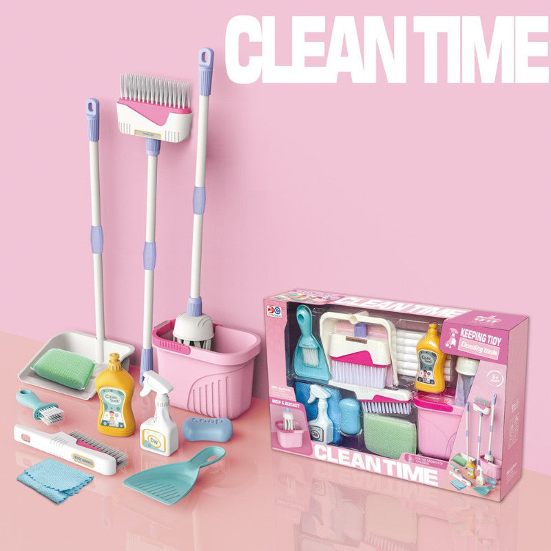 ชุดอุปกรณ์ทำความสะอาดของเล่นเด็ก ของเล่นเด็ก