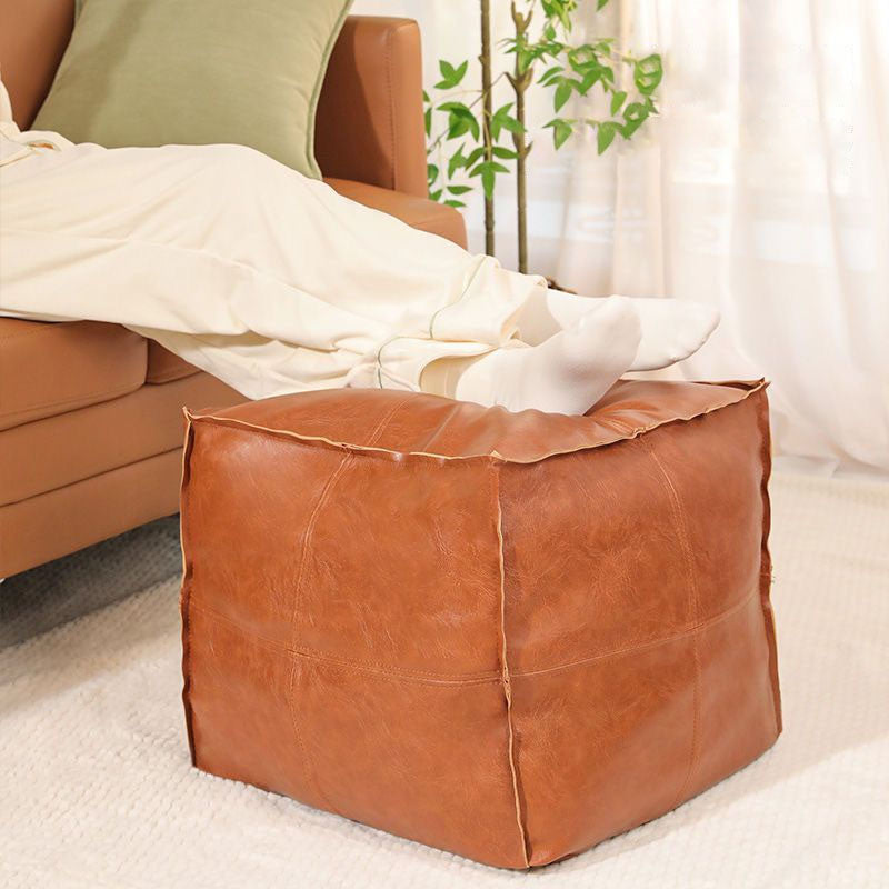 เก้าอี้หนัง/ตู้เก็บของในบ้านแบบ 2in1 ทำความสะอาดง่าย