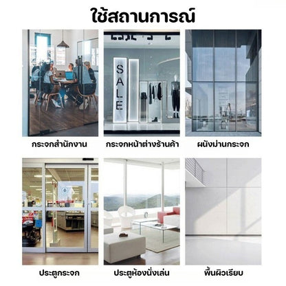 สติ๊กเกอร์สูญญากาศ น่ารัก Capybara รูปแบบ ตกแต่งบ้าน ตกแต่งกระจก สติกเกอร์ประตูกระจก