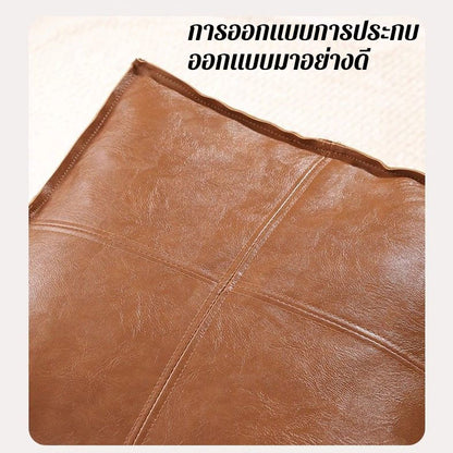 เก้าอี้หนัง/ตู้เก็บของในบ้านแบบ 2in1 ทำความสะอาดง่าย