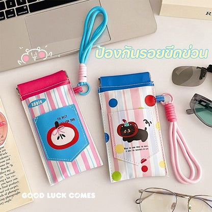 กระเป๋าแว่น ซิลิโคน กันน้ำ กันฝุ่น มัลติฟังก์ชั่น พกพาใส่เหรียญ ของขนาดเล็ก ซองเก็บของความจุมาก