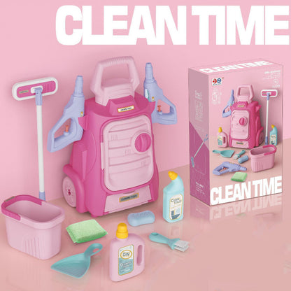 ชุดอุปกรณ์ทำความสะอาดของเล่นเด็ก ของเล่นเด็ก