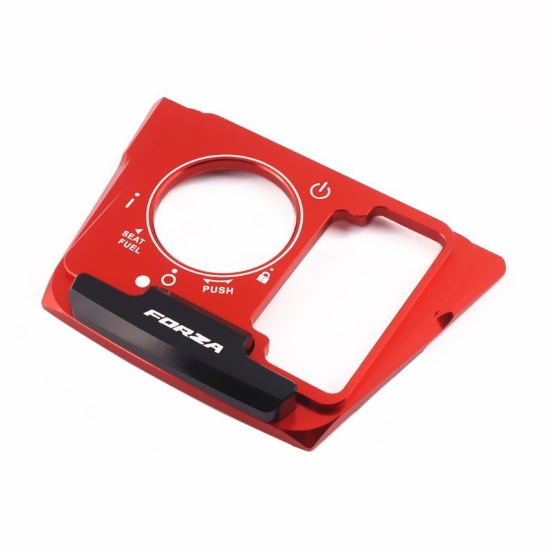 ฝาครอบสวิตช์ Honda Forza 300-350 ️ วัสดุ อัลลอยด์ทนทาน 4 สี ไม่จำเป็น กันน้ำ100% กันขีดข่วน