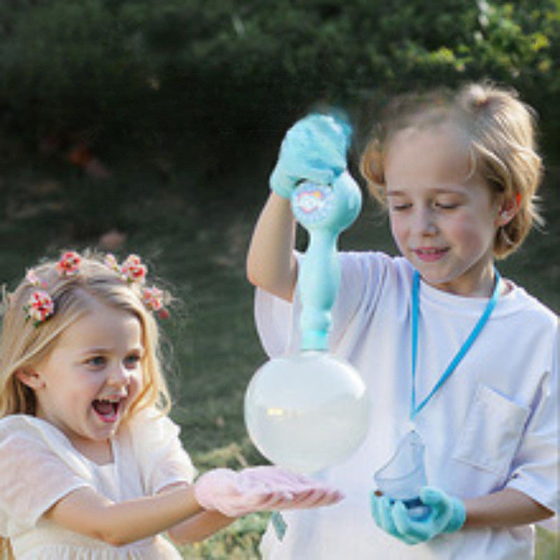 ปืนเป่าฟองสบู่ไฟฟ้าอัตโนมัติ ไม้เป่าฟองสบู่ มีปีก ของเล่นเด็ก