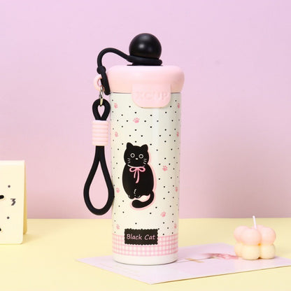 แก้วเก็บความเย็น 600ml ﻿ ถ้วยฉนวนสแตนเลส น่ารัก การจัดเก็บความร้อนและเย็น 316สแตนเลส พกพาสะดวก