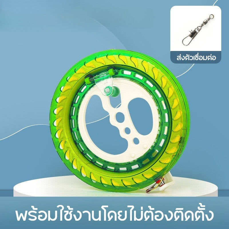 รอกสายว่าว ม้วนสายว่าว เบรกปรับได้ กันสายขาด ด้ามจับถนัดมือ พลาสติกabs เด็ก ผู้ใหญ่ 18 20 22