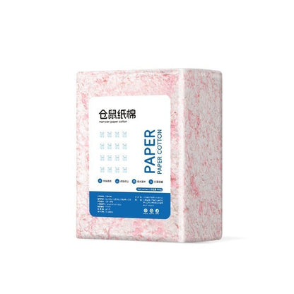 Colorful cage bedding paper, floral cage bedding paper, cage bedding for hamsters 400G