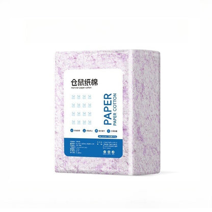 Colorful cage bedding paper, floral cage bedding paper, cage bedding for hamsters 400G